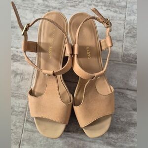Franco Sarto Beige Women's Sandals